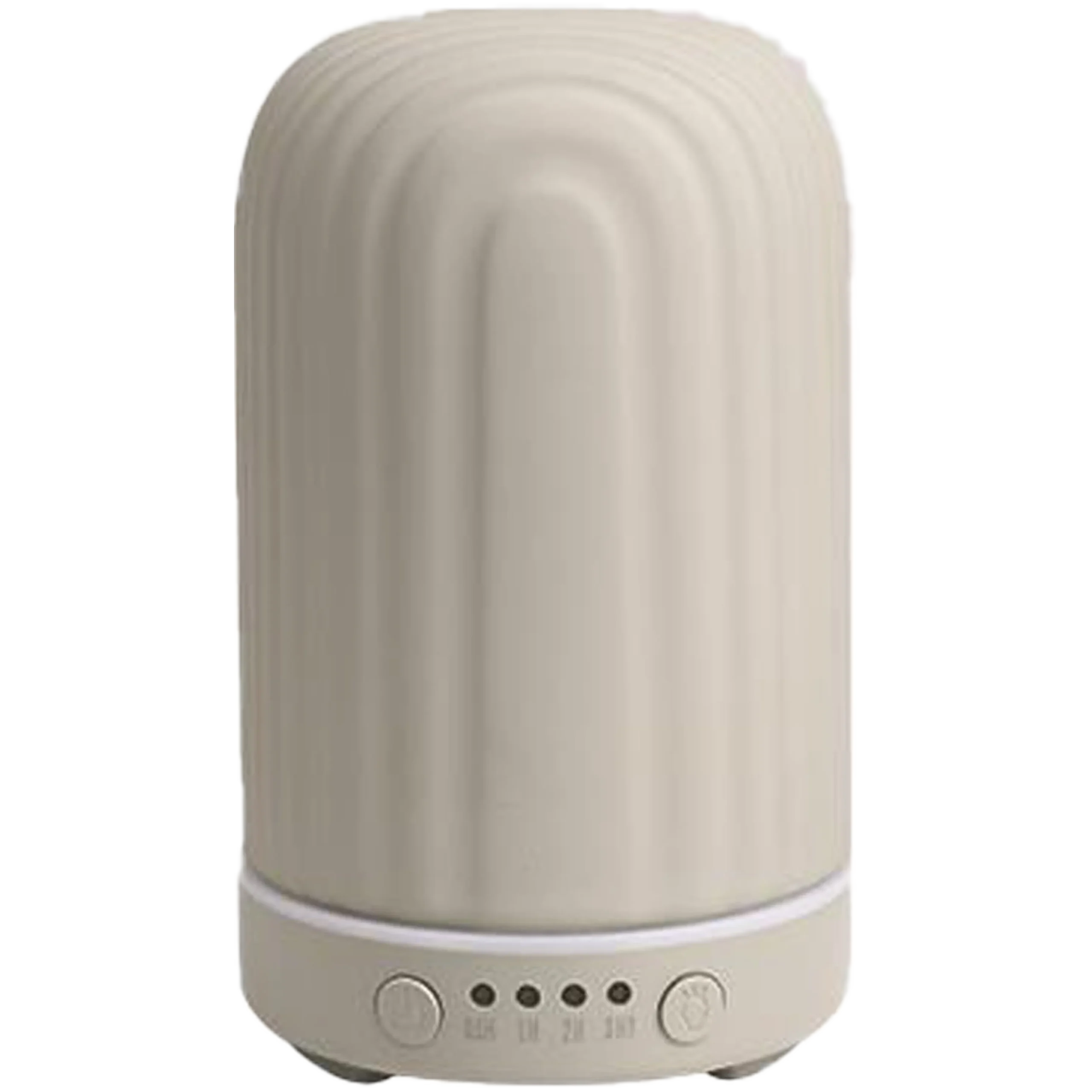 Green-Life ceramic ultrasonic diffuser GF23EA650E112 with rubber painted finish, designed for brands that need soft matte surface effects in modern private label aroma diffuser lines.