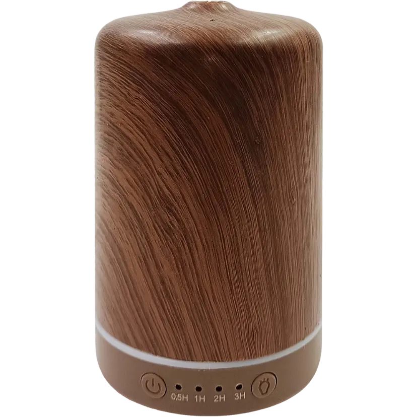 Green-Life ceramic ultrasonic diffuser GF24EA140C25 with water transfer printing finish, designed for buyers who need wood look styling, production flexibility, and scalable OEM diffuser programs.