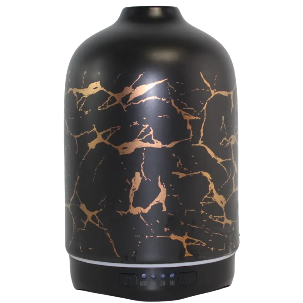 Green-Life ceramic ultrasonic diffuser GF24EA244C80 with artistic glaze texture, suitable for premium home fragrance collections, boutique retail programs, and design led diffuser sourcing.