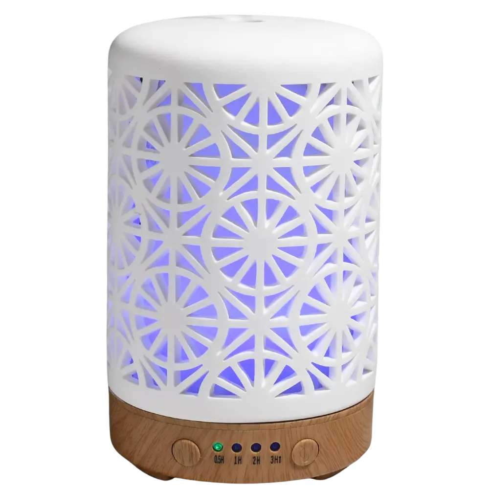 Green-Life ceramic ultrasonic diffuser GF24EA246E11 in Valentine themed styling, developed for seasonal fragrance gifts, promotional product programs, and themed retail launches.