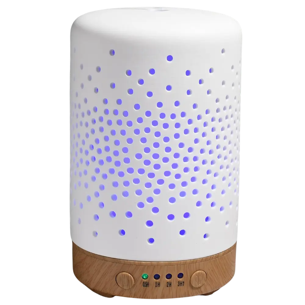 Green-Life ceramic ultrasonic diffuser GF24EA247E11 in Valentine themed styling, developed for seasonal fragrance gifts, promotional product programs, and themed retail launches.