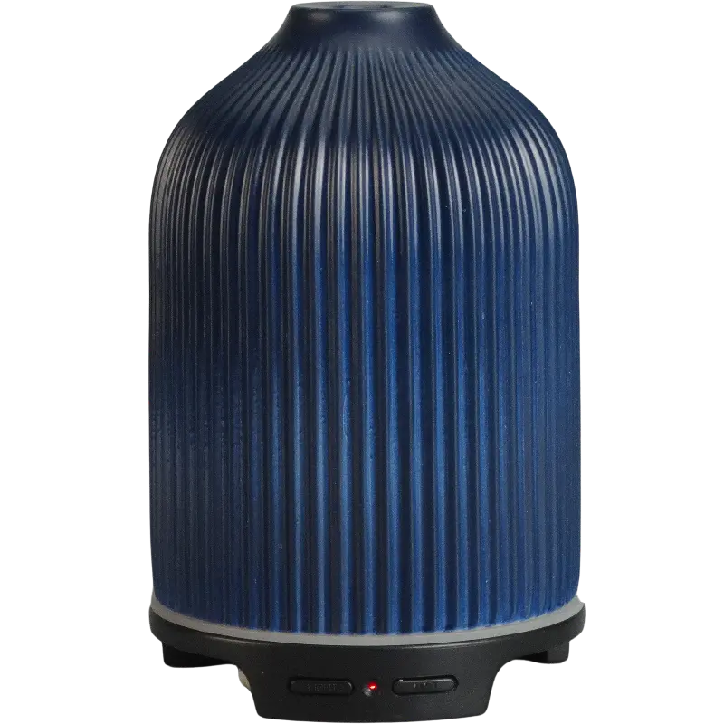 Green-Life ceramic ultrasonic diffuser GF24EA844 with color glaze surface, suited for home fragrance buyers, lifestyle brands, and wholesalers looking for vivid ceramic diffuser collections.