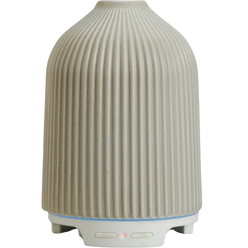 Green-Life ceramic ultrasonic diffuser GF24EA852 with color glaze surface, suited for home fragrance buyers, lifestyle brands, and wholesalers looking for vivid ceramic diffuser collections.