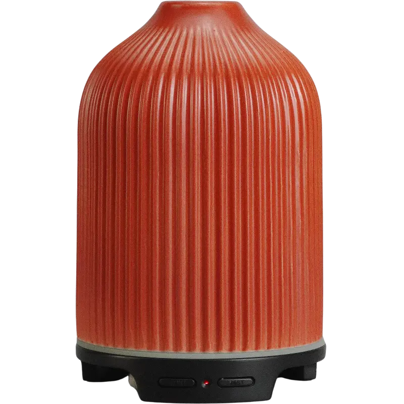 Green-Life ceramic ultrasonic diffuser GF24EA853 with color glaze surface, suited for home fragrance buyers, lifestyle brands, and wholesalers looking for vivid ceramic diffuser collections.
