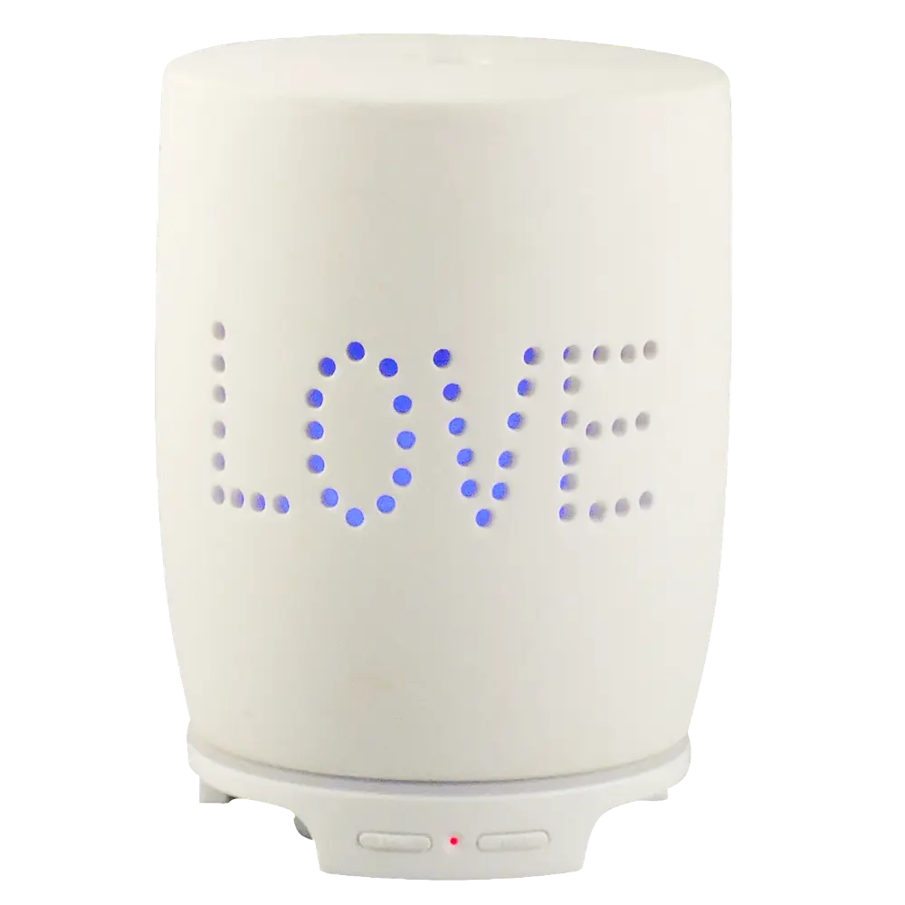 Green-Life ceramic ultrasonic diffuser GLE176106S in Valentine themed styling, developed for seasonal fragrance gifts, promotional product programs, and themed retail launches.