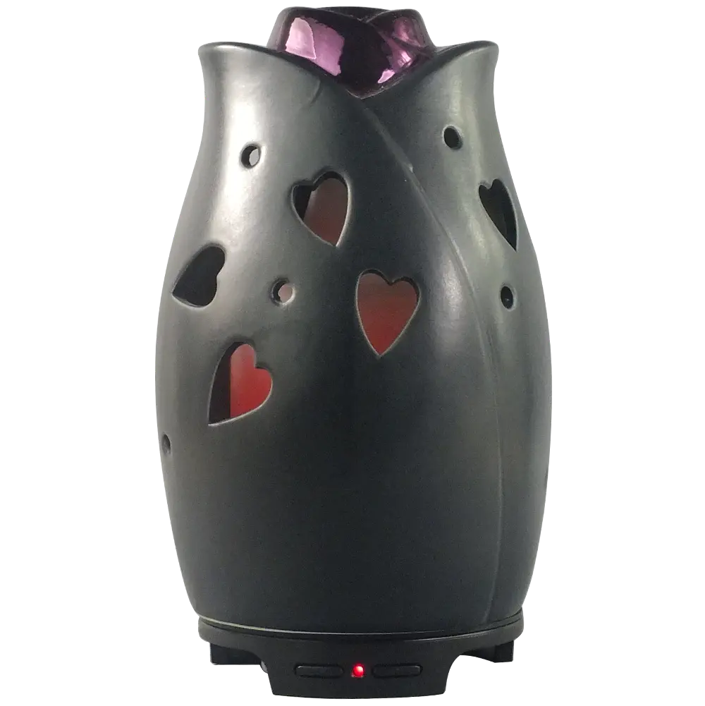 Green-Life ceramic ultrasonic diffuser GLE176110M in Valentine themed styling, developed for seasonal fragrance gifts, promotional product programs, and themed retail launches.