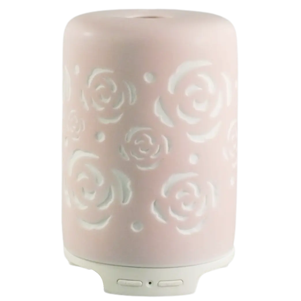 Green-Life ceramic ultrasonic diffuser GLE180607 in Valentine themed styling, developed for seasonal fragrance gifts, promotional product programs, and themed retail launches.