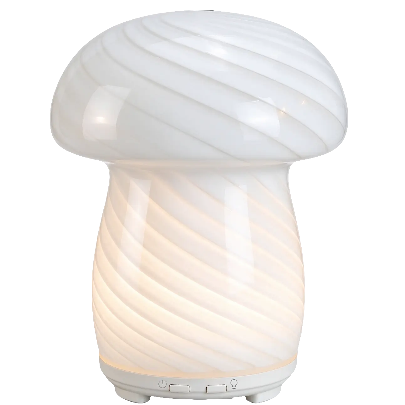 Green-Life Liuli style glass ultrasonic diffuser GF25EA0693 featuring colorful artistic glass design, ideal for aromatherapy brands and importers seeking distinctive decorative diffuser collections.