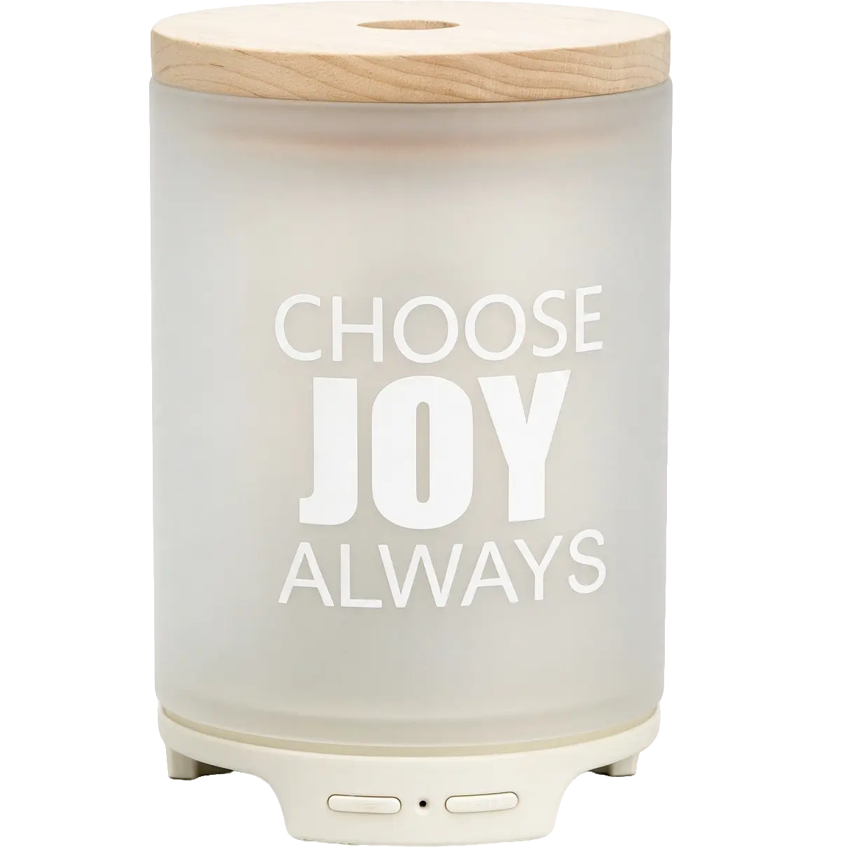 Green-Life glass ultrasonic diffuser GL24EA702 with decal decoration on glass cover, offering flexible design styles for OEM and private label aromatherapy diffuser programs.