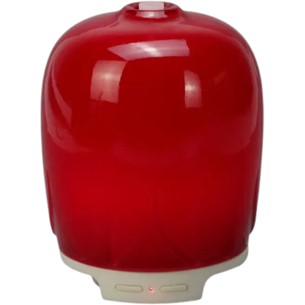 Green-Life simple modern glass ultrasonic diffuser GL24EA731 featuring clean design and soft lighting, suitable for contemporary aromatherapy product ranges.