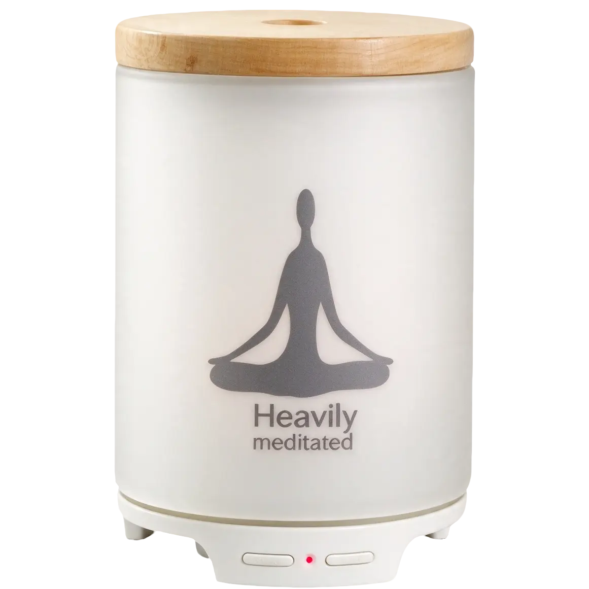 Green-Life glass ultrasonic diffuser GLEA19682 with decal decoration on glass cover, offering flexible design styles for OEM and private label aromatherapy diffuser programs.