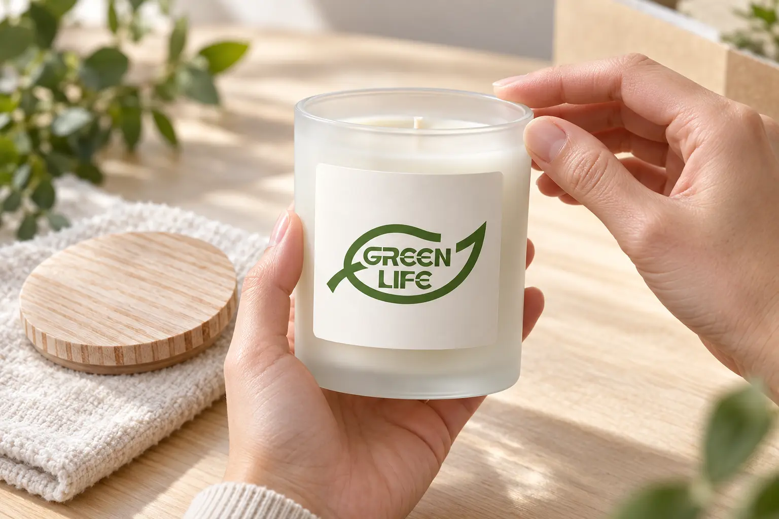 Review glass candle jar rims and surface condition against agreed product quality requirements