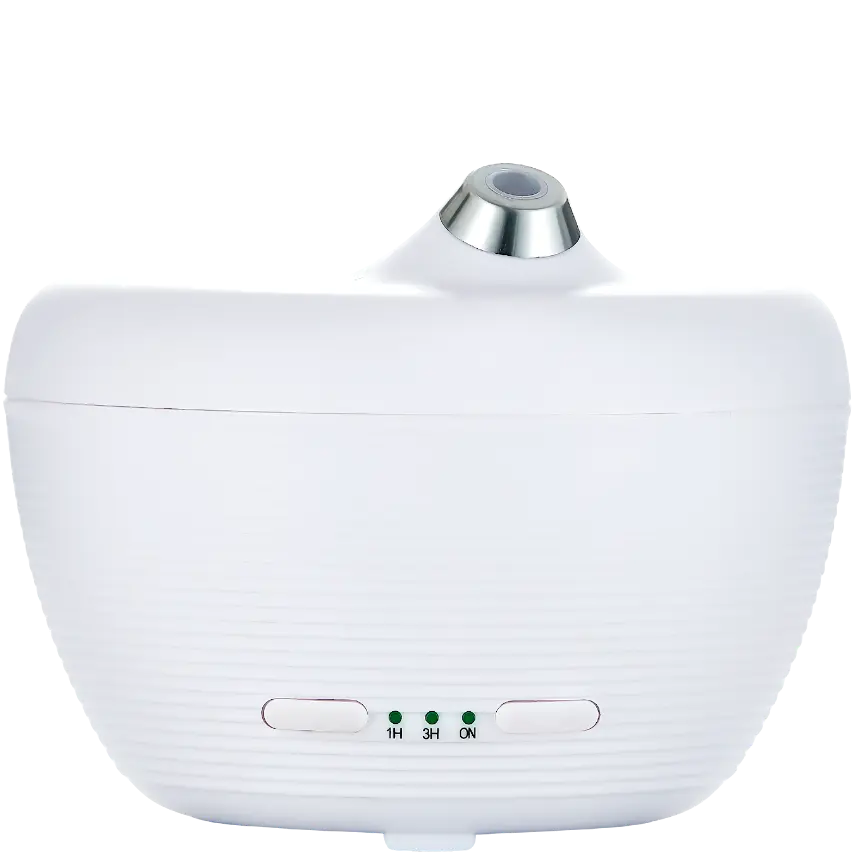 Green-Life plastic ultrasonic diffuser GF24EA012E28 with big capacity water tank, designed for longer aroma diffusion time suitable for home and lifestyle fragrance brands.