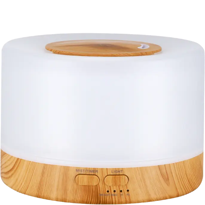Green-Life plastic ultrasonic diffuser with big capacity water tank, designed for longer aroma diffusion time suitable for home and lifestyle fragrance brands.